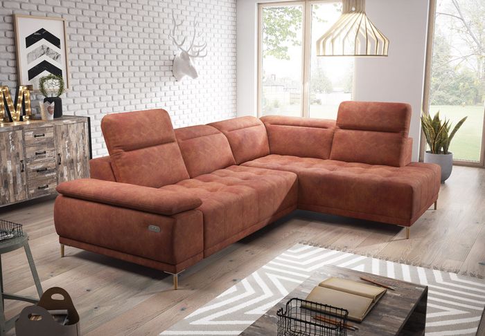 Focus L Corner Sofa Bed @ J & D Furniture
