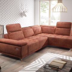 Focus L Corner Sofa Bed @ J & D Furniture
