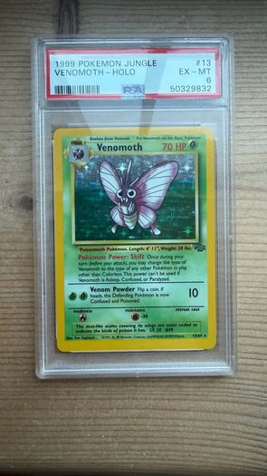 Venemoth Pokemon Graded Card