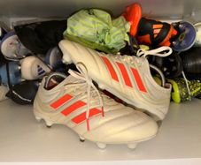 Adidas Copa 19.1 SG Initiator Off White/Solar Red F36075