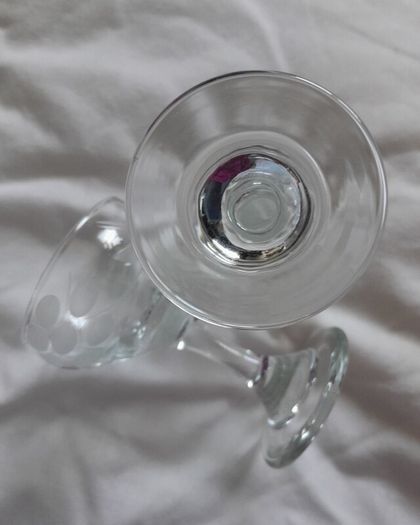 Pair of Engraved - Liquer - Glasses
