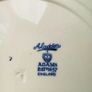 Two Vintage Adams Aladdin pattern  blue and white oriental scene shallow plates  D 22.5cm Image 4