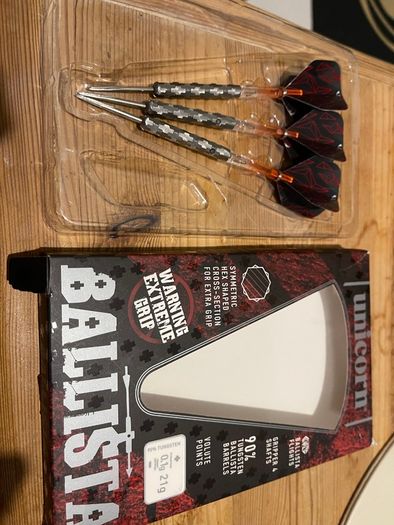 Unicorn Ballista Darts - Style 1 - Steel Tip - Extreme Hex Grip