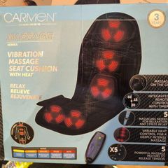 Massage Vibration Heat Seat Cushion