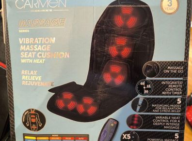 Massage Vibration Heat Seat Cushion