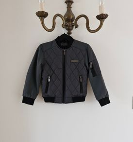 Boys grey bomber jacket