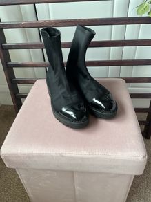 ankle boots  Zara size 39 sock ankle boot