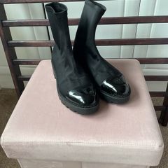 ankle boots  Zara size 39 sock ankle boot