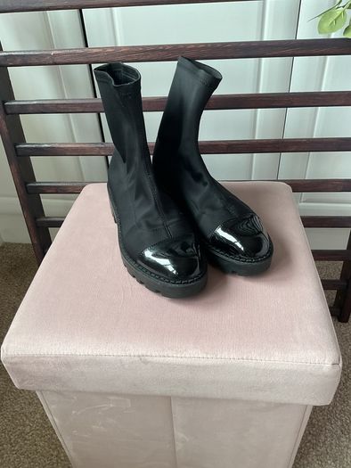 ankle boots  Zara size 39 sock ankle boot