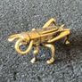 3 brass Insects, solid brass. Image 5