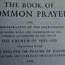 The Book of Common Prayer Dublin 1962 Image 5