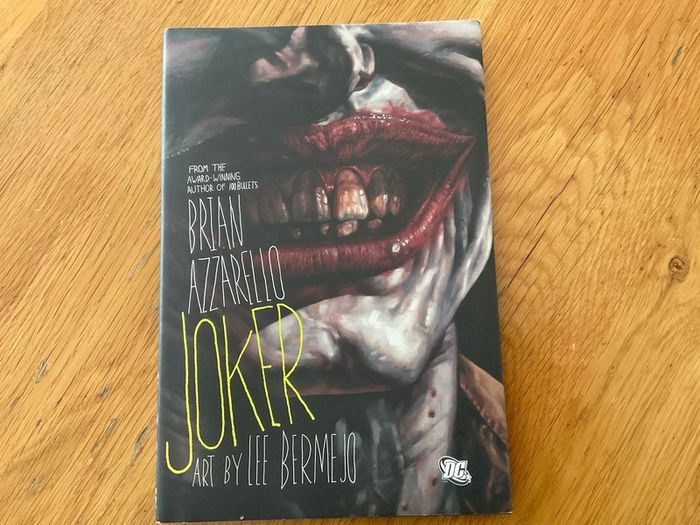 graphic novel hardback the joker Brian azzarello , Batman etc