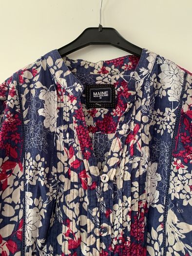 Boho cotton blouse