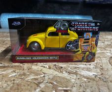 Bubble Bee Volkswagen Beetle Transformers Hot Wheels