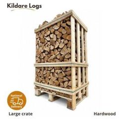 Kiln Dried Oak Logs - 650kg Crate | Delivery Kildare, Dublin & parts of Carlow