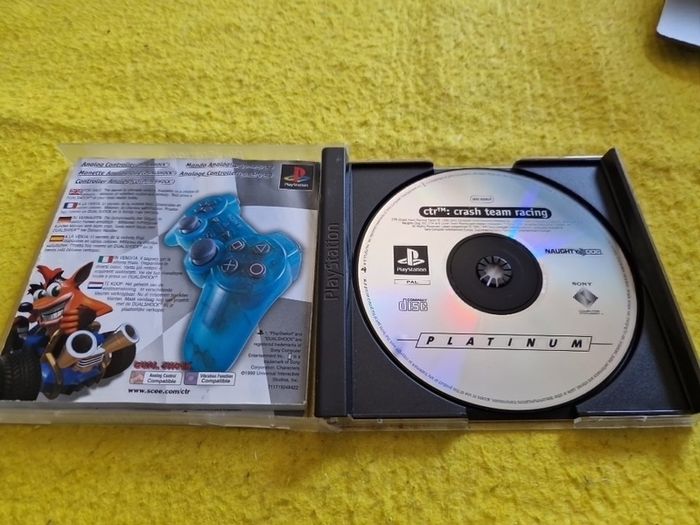 CTR Crash Team Racing Bandicoot PlayStation1 Ps1 PlayStation2 Ps2 Games Original