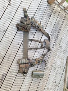 Airsoft Flecktarn Load Carrying Rig
