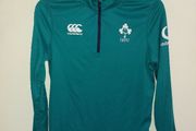 ireland rugby halfzip
