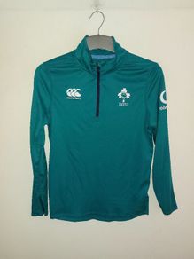 ireland rugby halfzip