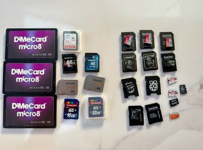 SD & MicroSD Cards & Adapters & Storage (Misc)