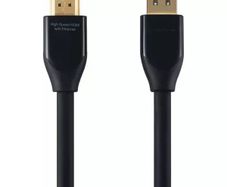 SANDSTROM Black Series S1HDM115 High Speed HDMI Cable with Ethernet - 1 m