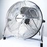 12" High velocity chrome gym free stand fan cooling fan industrial fan 3 speed desk fan table fan sturdy housing high airflow powerful (FREE SHIPPING) Image 6