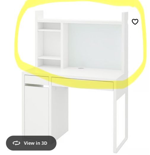 Ikea Micke Desk Shelf