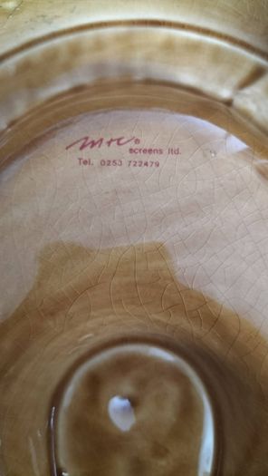 Old style John peel  ash tray
