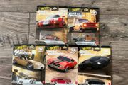 Fast And Furious Set Of 5 Hot Wheels Premium