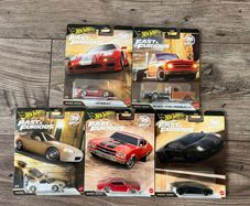 Fast And Furious Set Of 5 Hot Wheels Premium