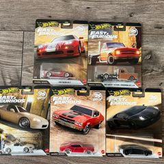 Fast And Furious Set Of 5 Hot Wheels Premium