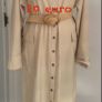 Bnwt beige long sleeve shirt style utility style pockets size 12 Image 2