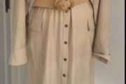 Bnwt beige long sleeve shirt style utility style pockets size 12