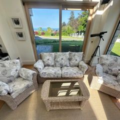 Conservatory / Sunroom 4 Piece Rattan Piece