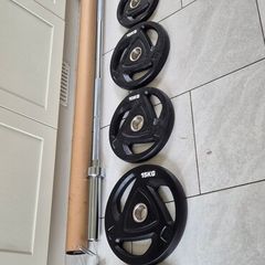brand new olympic weight lifting set D