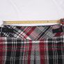 Mango Vintage Red Black White Plaid Tartan Buckle Detail Mini Skirt 12UK/40EU Image 9