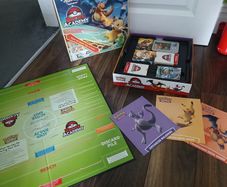 Playroom clear out - Pokemon battle board game with multiple pokemon card sets, excellent condition, great value
