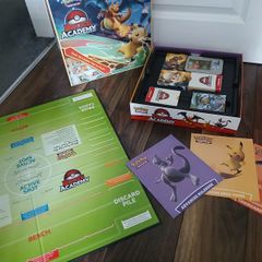Playroom clear out - Pokemon battle board game with multiple pokemon card sets, excellent condition, great value