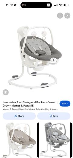 Joie 2in1 swing and rocker