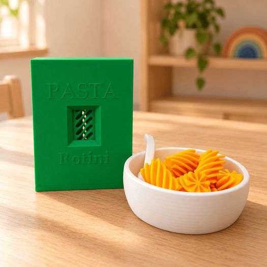 Pasta Playset Toy - 3D - Pretend Kitchen Set