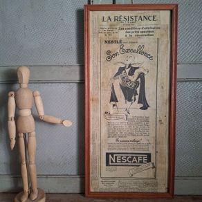 1950s French Newspaper Advertising