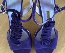 Gino Vaello Sandals - Suede - High Heel