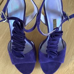 Gino Vaello Sandals - Suede - High Heel