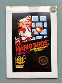 Geek Gear Exclusive - A4 Super Mario Bros Nintendo Systems Art Print Poster