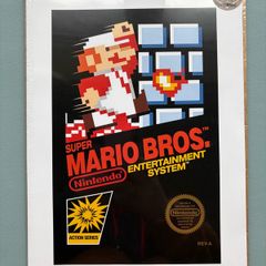 Geek Gear Exclusive - A4 Super Mario Bros Nintendo Systems Art Print Poster
