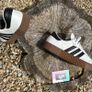 Premium Adidas Samba White Vegan Leather Image 3