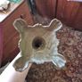 Unique Item Vintage Tall Heavy  Candle Holder Image 4