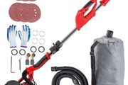 Drywall Sander 750W, Electric Drywall Sander, Foldable Sheetrock Sander, with Telescope Handle, Electric Sander, Variable Speed 800-1750 RPM