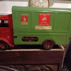 antique triang delivery van