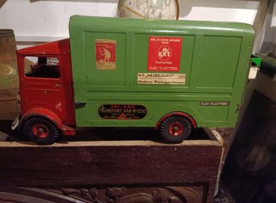 antique triang delivery van